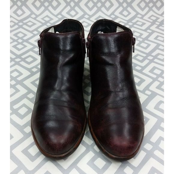 NAOT Helm Side-Zip Ankle Booties Leather Boots 9 - Picture 7 of 12